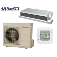 Máy lạnh Daikin giấu trần ống gió - Non-inverter 3HP - FDMNQ26MV1/RNQ26MY1 + BRC2E61 (3pha, remote dây)